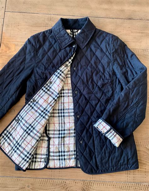 burberry quilted jacket real or fake